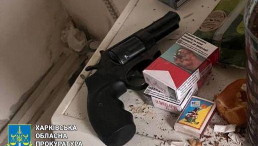 In Kharkiv, a drunken man fired a revolver at his neighbor, according to the prosecutor's office.