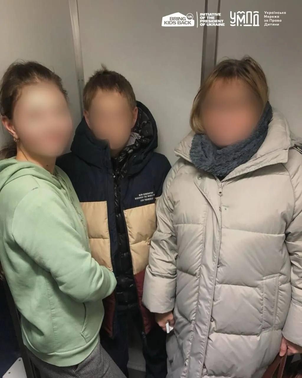 Two children who spent their entire lives under occupation have returned to Ukraine.